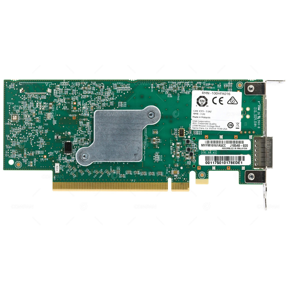 J10548-020 LP INTEL SINGLE PORT 100GB QSFP28 HFI ADAPTER LOW PROFILE